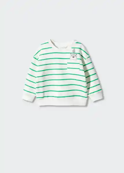 Buzo Sudadera Otter Offwhite Talla 72 Niños Mango