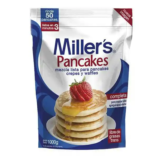 Miller's Mezcla Lista para Pancakes Crepes y Waffles 