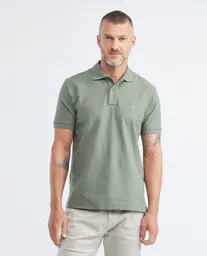 Camiseta Polo Verde Trébol Oscuro T. S 1111132027366 Chevignon