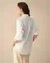 Camisa Blanco 0 Claro Talla S 111G003 Espirit