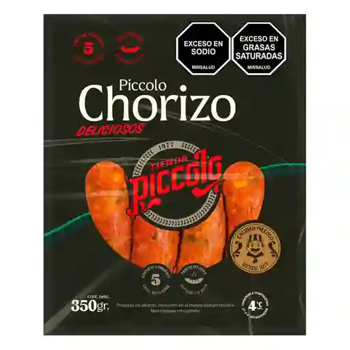 Pizzas Piccolo Chorizo Cerdo y Res