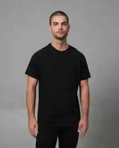 Camiseta Hombre Negro M 102G014_NEG194007 Rifle