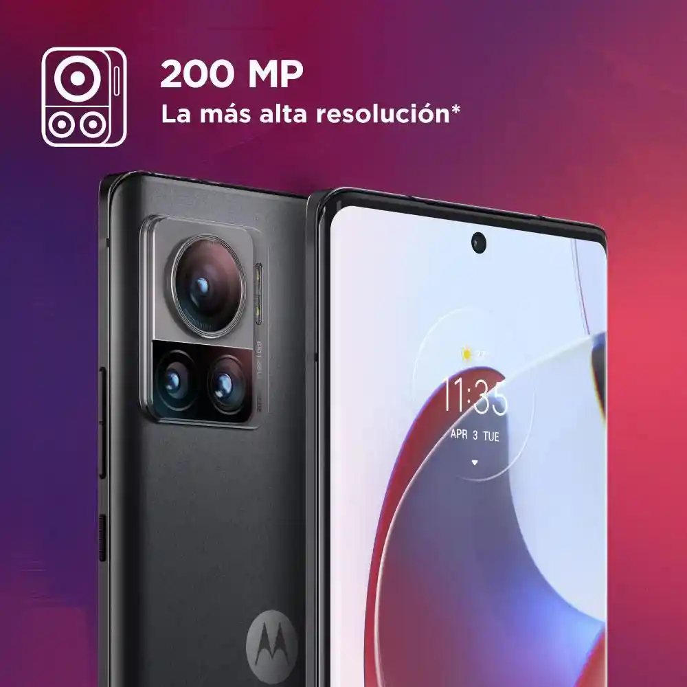 Motorola Celular Moto Edge 30 Ultra 256Gb Negro