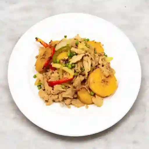 Cayeye con pollo y cerdo + grilled