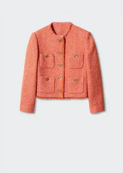 Chaqueta Wintour Rosa Talla M Mujer Mango