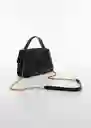 Bolso P Victoria Negro Mujer Mango