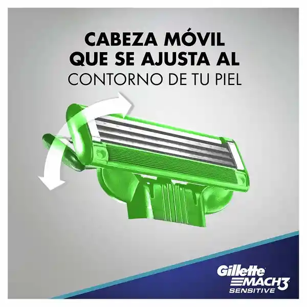 Gillette Máquina para Afeitar Mach 3 Sensitive
