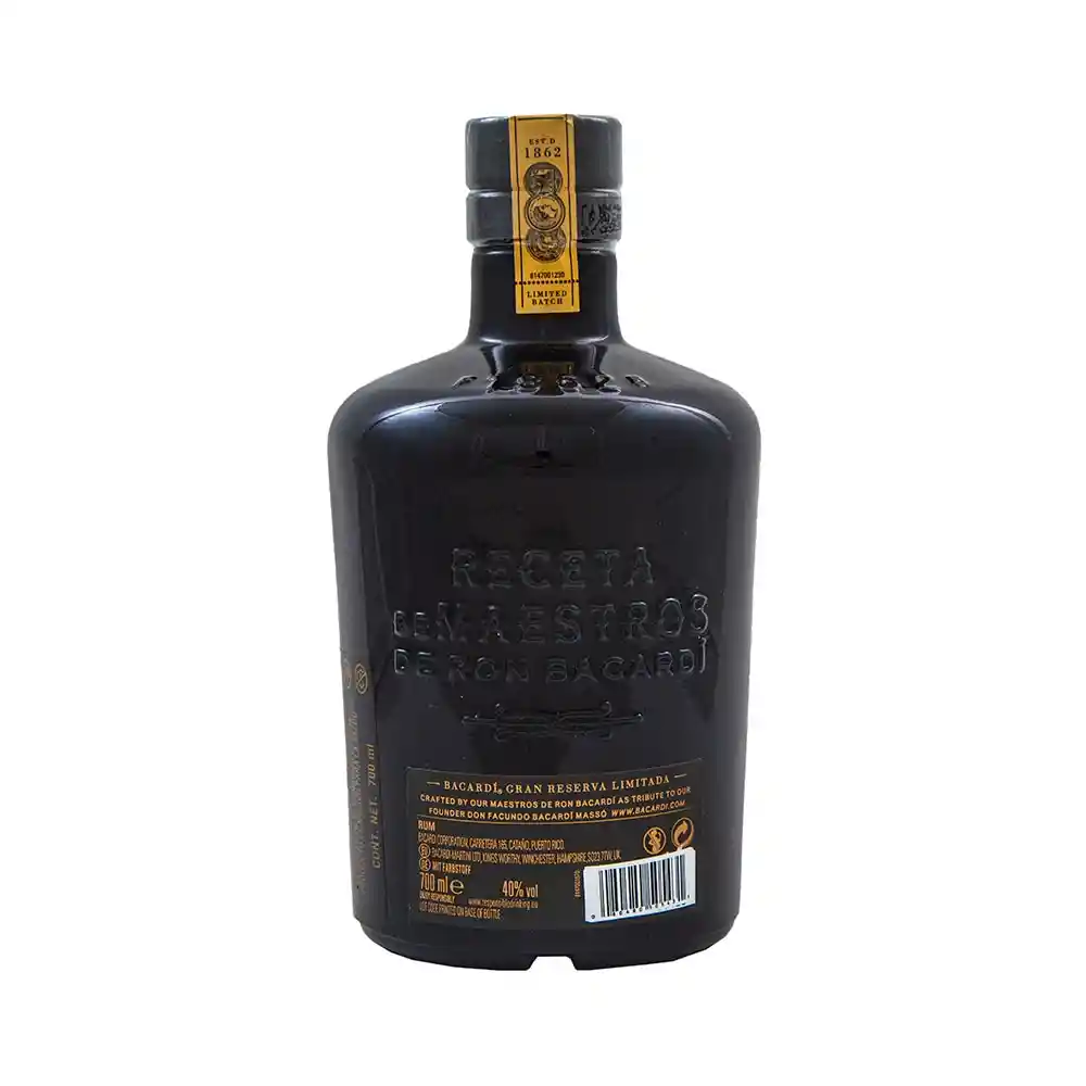 Bacardi Ron Gran Reserva Limitada