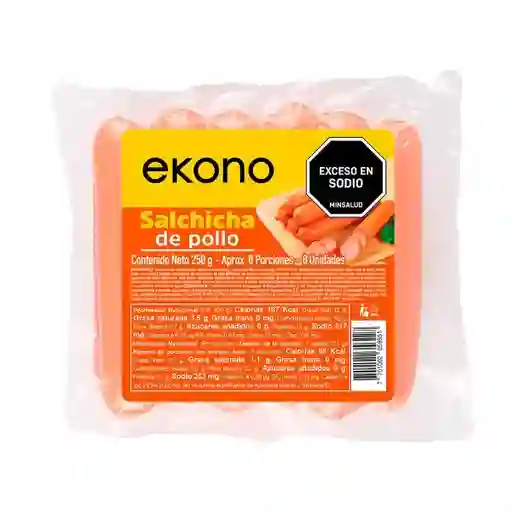 Ekono Salchicha de Pollo