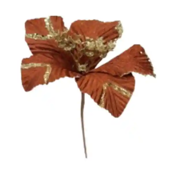 Flor Escarchada Chocolate Con Dorad Es2409B-095 Finlandek