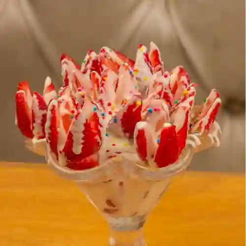 Fresas con Crema Pequeñas