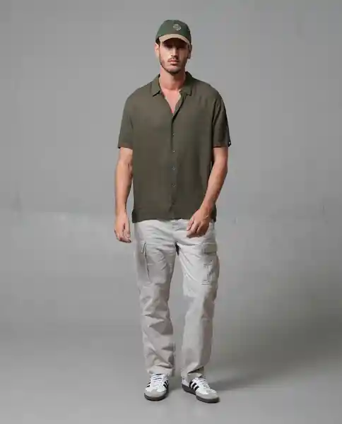 Pantalón Hombre Crudo Talla 32 163G003_CRU134403 Rifle