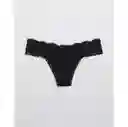Panti Negro Talla Small Aerie American Eagle