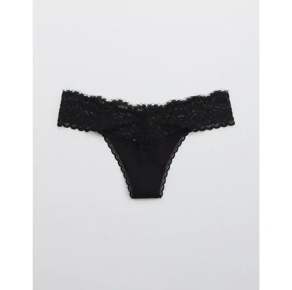 Panti Negro Talla Small Aerie American Eagle