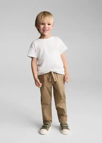 Pantalón Cord7 Camel Talla 66 Niños Mango