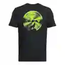 Under Armour Camiseta Rock Night Hombre Negro MD 1379751-001