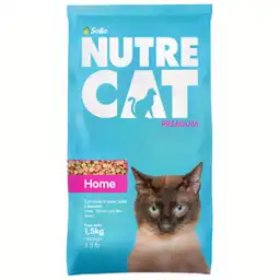 Nutrecat Alimento para Gato Home Sabor a Carne Pollo y Pescado