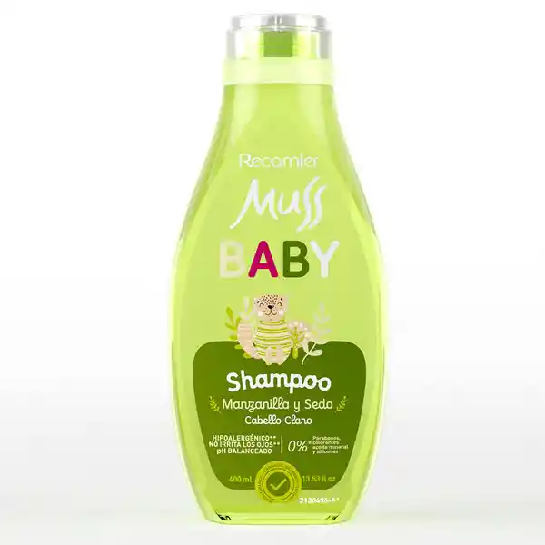 Muss Shampoo Baby Pure Love Manzanilla y Seda 