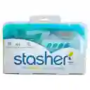 Stasher Snack Silicona Aqua