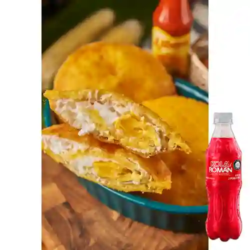Combo Empanada de Huevo + Kola Román Original 400ML