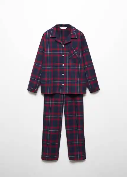 Pijama Pack Xmas Granate Talla 12 Niños Mango