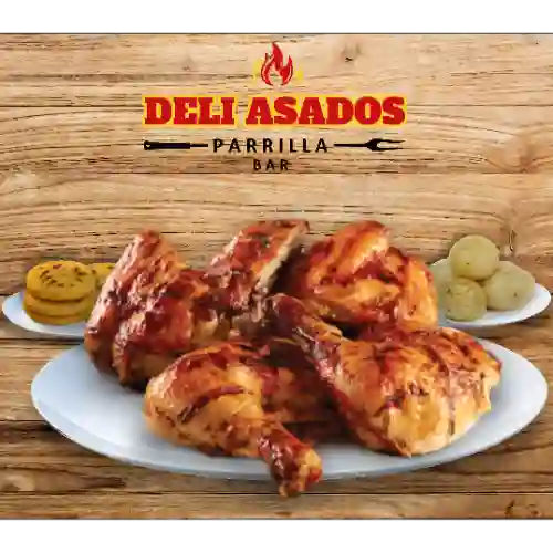 Pollo Asado Al Carbón Entero