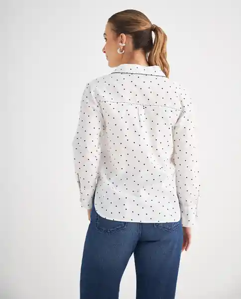 Camisa Blanco 0 Claro Talla S 119F004 Esprit