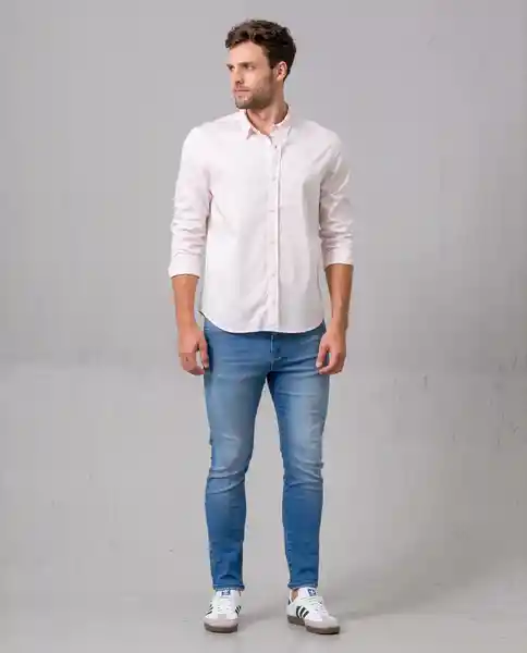 Camisa Hombre Rosa L 110F004_ROS133406 Rifle