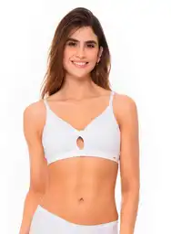 Brasier Tipo Top 32 - Blanco