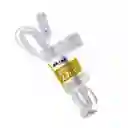 Clark Extension Bipolar Blanca 3 Salidas 2.7 M