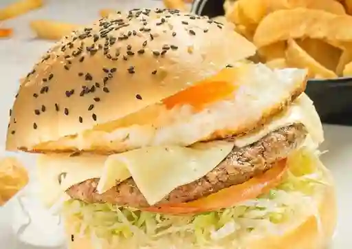 Hamburguesa Res Criolla