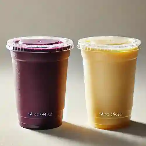 Jugos Naturales en Leche 14oz