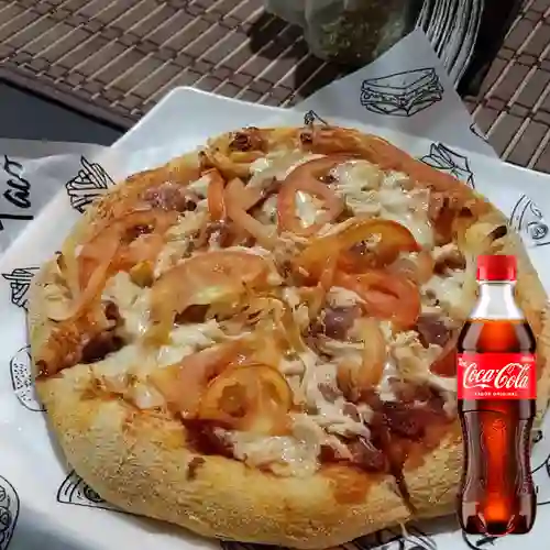 Combo Pizza D la Casa - Espartana +Cocacola Orig 400ml