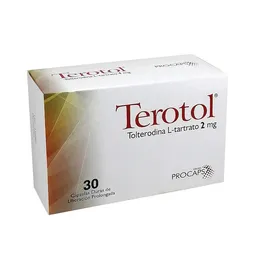 Terotol Tolterodina L-tartrato 2 Mg