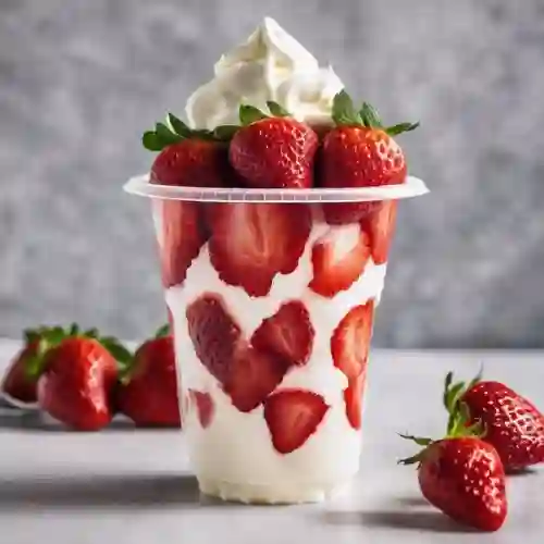 Fresas con Crema