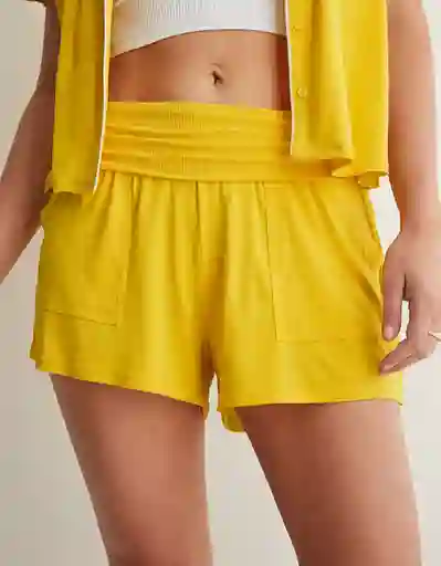 Pijama Aerie Amarillo Talla Large American Eagle 64951429