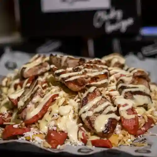 Salchipapa de Pollo