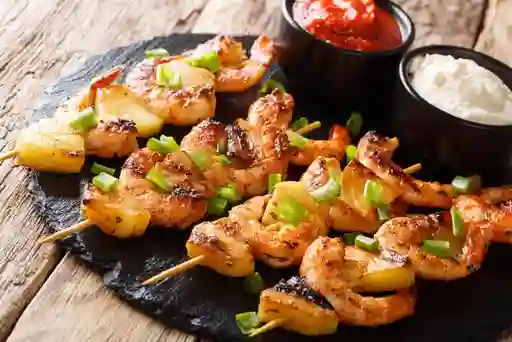 Brocheta de Langostinos