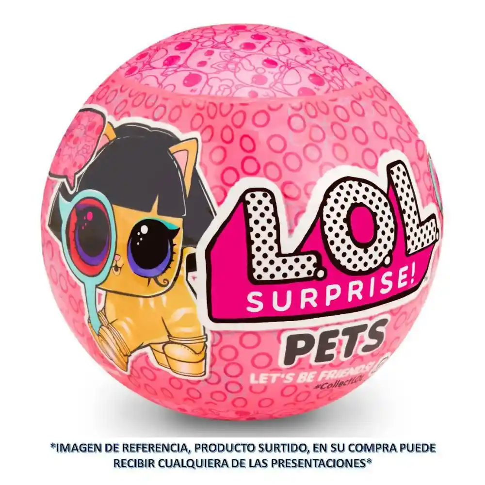 Boing Toys L.O.L. Mascota 7 Sorpresas Eye 1 U