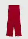 Pantalón Vieirabs Rojo Talla XL Mujer Mango