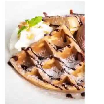 Waffle con Helado 16 Onz.