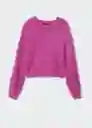 Jersey Eyeboxy Fucsia Talla Xs Mujer Mango