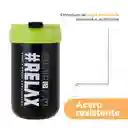 Vaso de Acero Con Pitillo Olas Rosa 800 mL Miniso