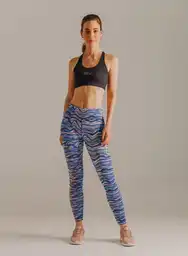 Fila Leggings Largo Mujer Estampado Talla L