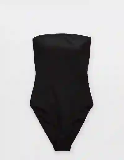 Vestido Ropa Aerie Negro Talla: MEDIUM 6096073 American Eagle