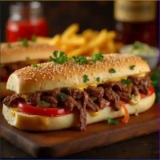 Sándwich de carne