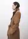 Abrigo Trench West Camel Talla M Mujer Mango
