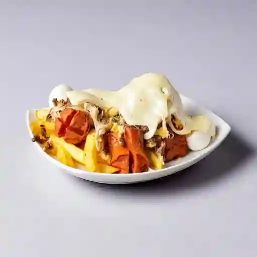 Salchipapas Especial