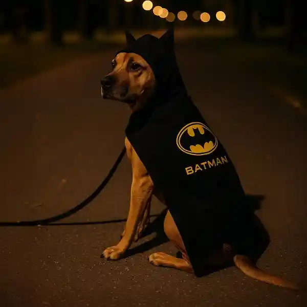 Accesorio Mascotas Sudadera Con Capucha Serie dc Batman Miniso