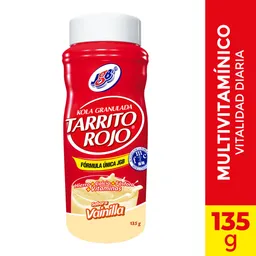 Tarrito Rojo Kola Granulada Vainilla